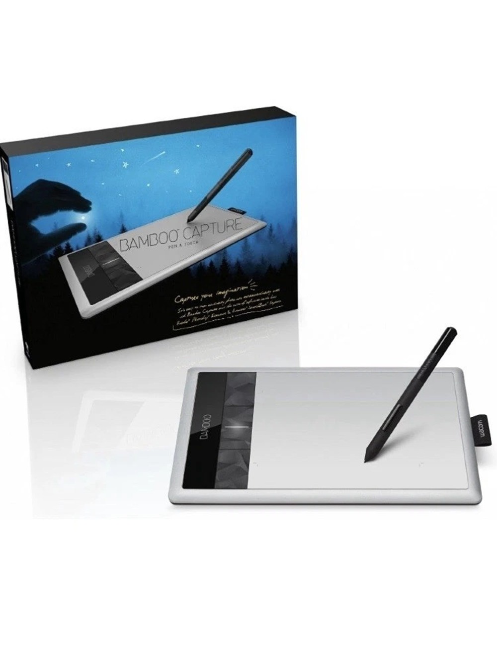 Wacom Bamboo Cth-470 Drawing Graphics Tablet With Stylus